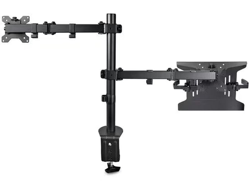 StarTech Monitor Arm with VESA Laptop Tray, For a Laptop & Single Display up to 32" 17.6lb/8kg