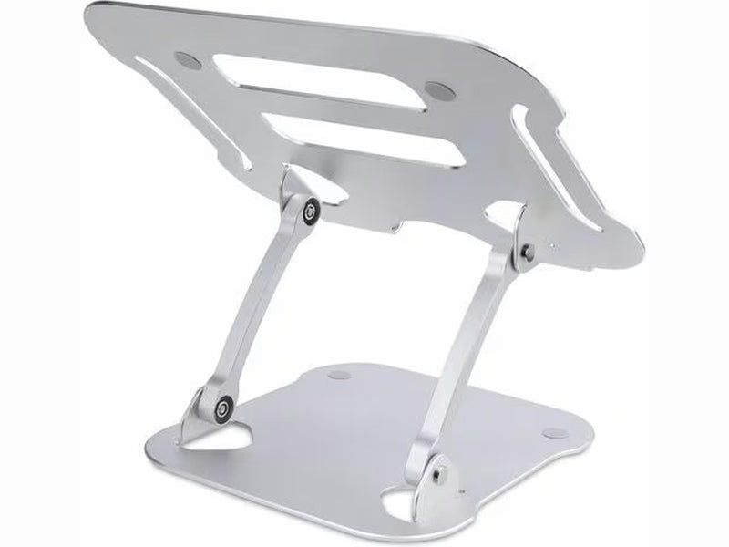 StarTech Laptop Stand for Desk, Ergonomic Laptop Stand Adjustable Height, Aluminum, Up to 22lb/10kg