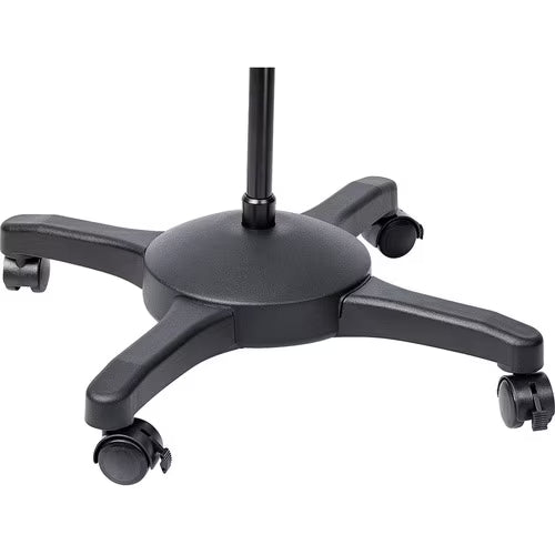 StarTech Mobile Tablet Stand with wheels, Height Adjustable, Universal Rolling Tablet Stand for 7 to 11 inch w/ Detachable Holder