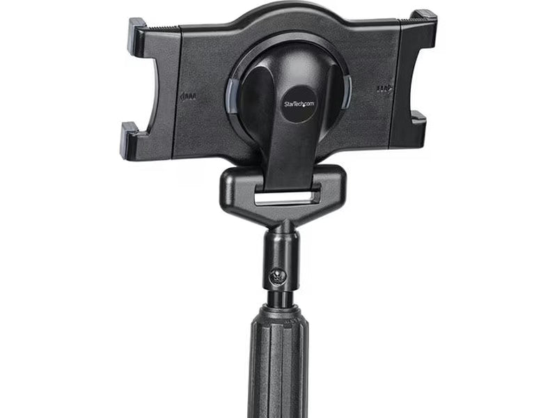 StarTech Mobile Tablet Stand with wheels, Height Adjustable, Universal Rolling Tablet Stand for 7 to 11 inch w/ Detachable Holder