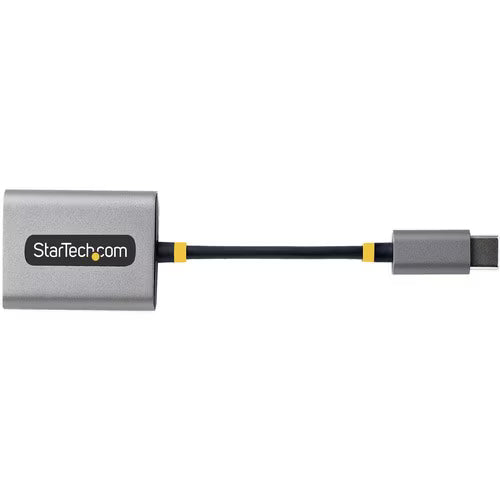 StarTech USB-C Headphone Splitter, USB Type C Dual Headset Adapter w/Mic Input, USB C to 3.5mm Audio Adapter/Earphone Dongle