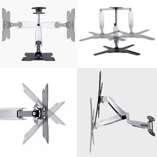 StarTech VESA TV Wall Mount Adjustable Full Motion TV Wall Mount For 23"-55" Displays