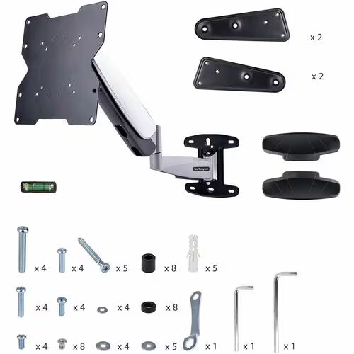 StarTech VESA TV Wall Mount Adjustable Full Motion TV Wall Mount For 23"-55" Displays
