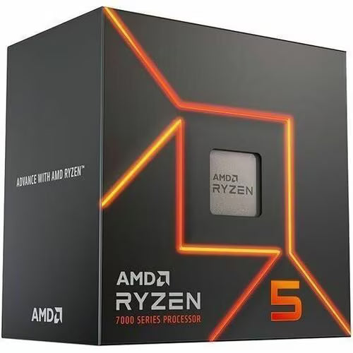 AMD Ryzen 5 7600 6 Cores 12 Threads 3.80 GHz AM5 5.10 GHz Overclocking Processor with Wraith Stealth Cooler