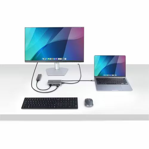 StarTech USB-C Multiport Adapter, 4K 60Hz HDMI/DP, 3-Port USB Hub, 100W PD Pass-Through