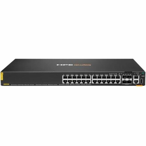 HPE Aruba Networking CX 6200F 24G Class-4 PoE 4SFP+ 370W Switch