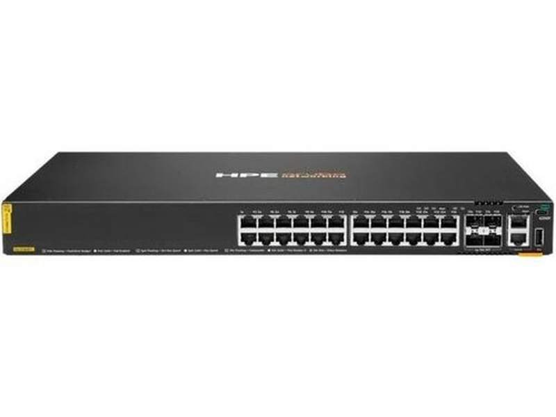 HPE Aruba Networking CX 6200F 24G Class-4 PoE 4SFP+ 370W Switch