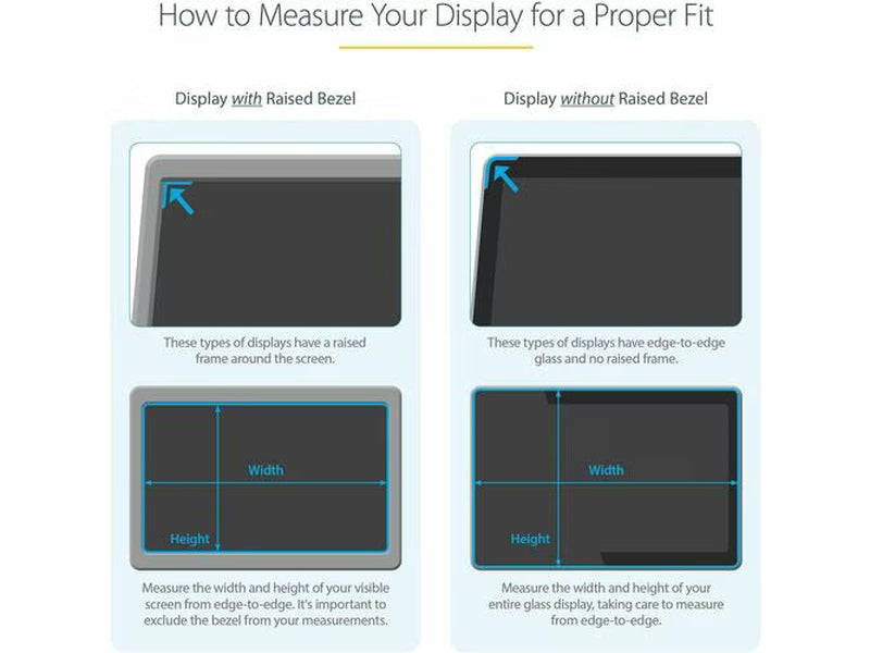 StarTech 17-inch 5:4 Computer Monitor Privacy Filter