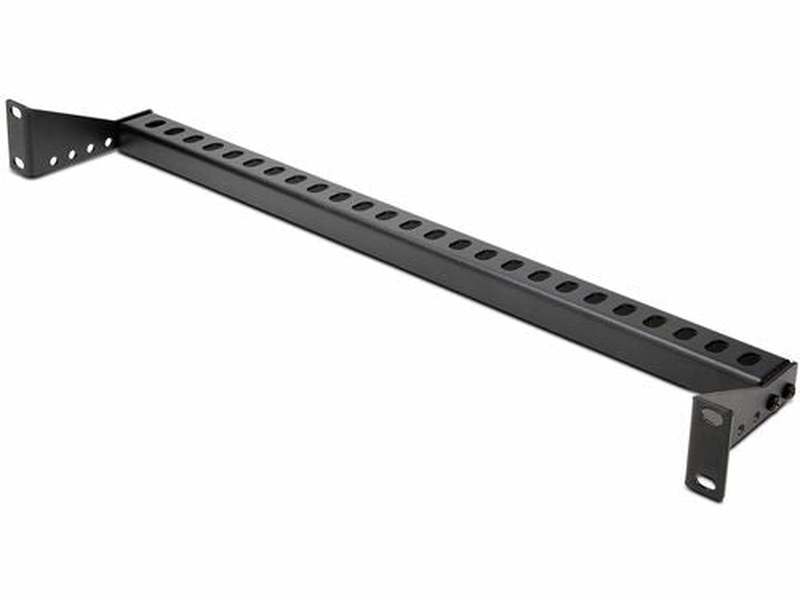 StarTech 1U Rack Mountable Cable Lacing Bar w/Adjustable Depth, Cable Support Guide For Organized 19" Racks/Cabinets