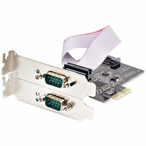 StarTech 2-Port Serial PCIe RS232/RS422/RS485 Card