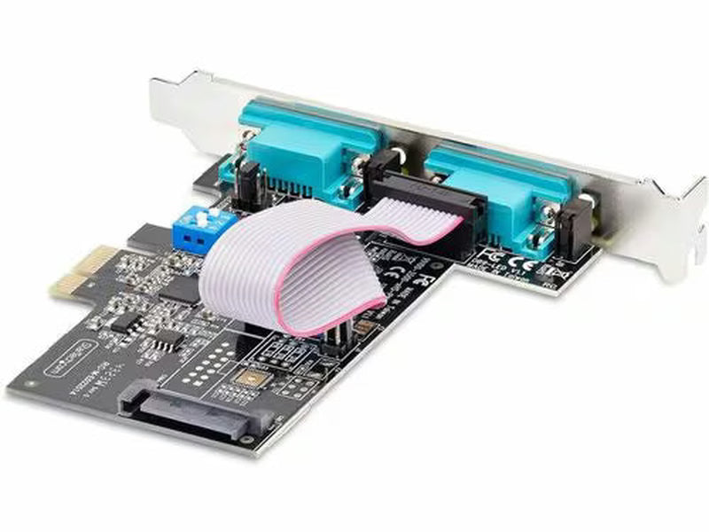 StarTech 2-Port Serial PCIe RS232/RS422/RS485 Card