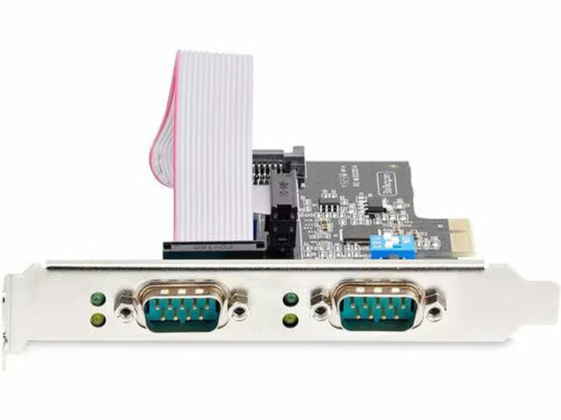 StarTech 2-Port Serial PCIe RS232/RS422/RS485 Card
