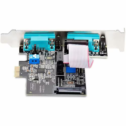 StarTech 2-Port Serial PCIe RS232/RS422/RS485 Card