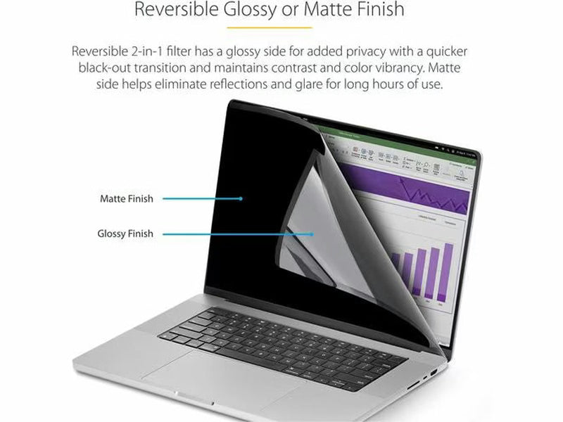 StarTech 13-inch MacBook Air M2/M3 Laptop Privacy Screen