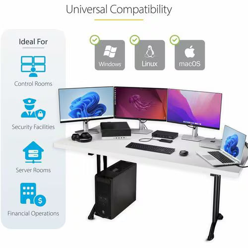 StarTech 4-Port KM Switch with Mouse Switching