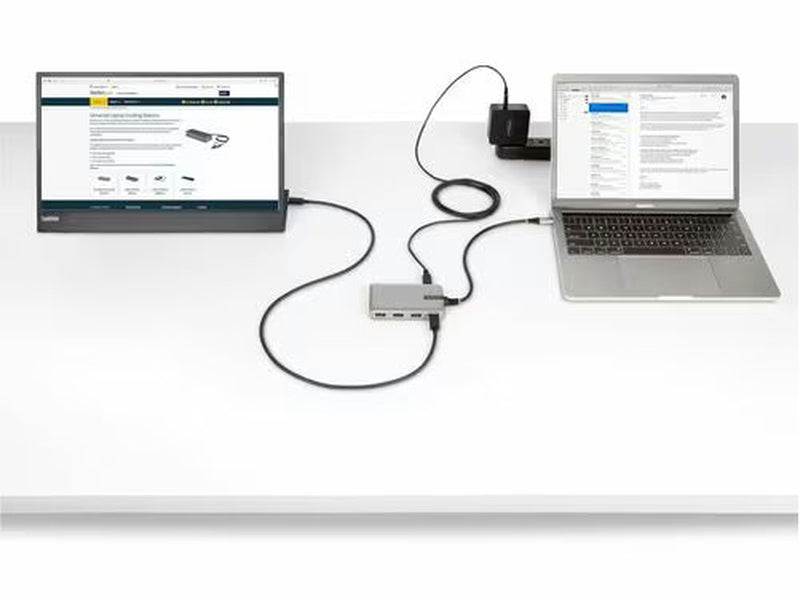StarTech 4-Port USB-C Hub with USB-C DP Alt Mode Video Output 4K 60Hz - 3x USB-A, 1x USB Type-C, 100W Power Delivery Pass-Through