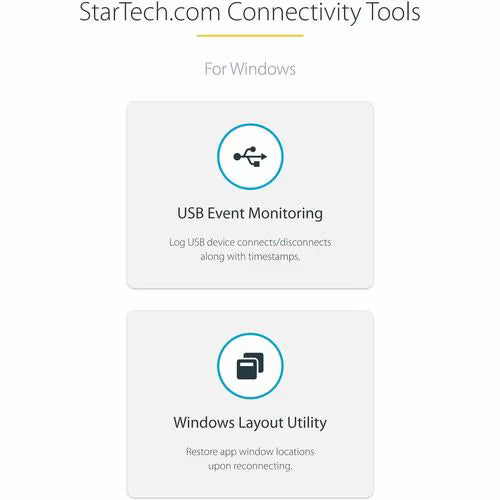 StarTech 4-Port USB-C Hub with USB-C DP Alt Mode Video Output 4K 60Hz - 3x USB-A, 1x USB Type-C, 100W Power Delivery Pass-Through
