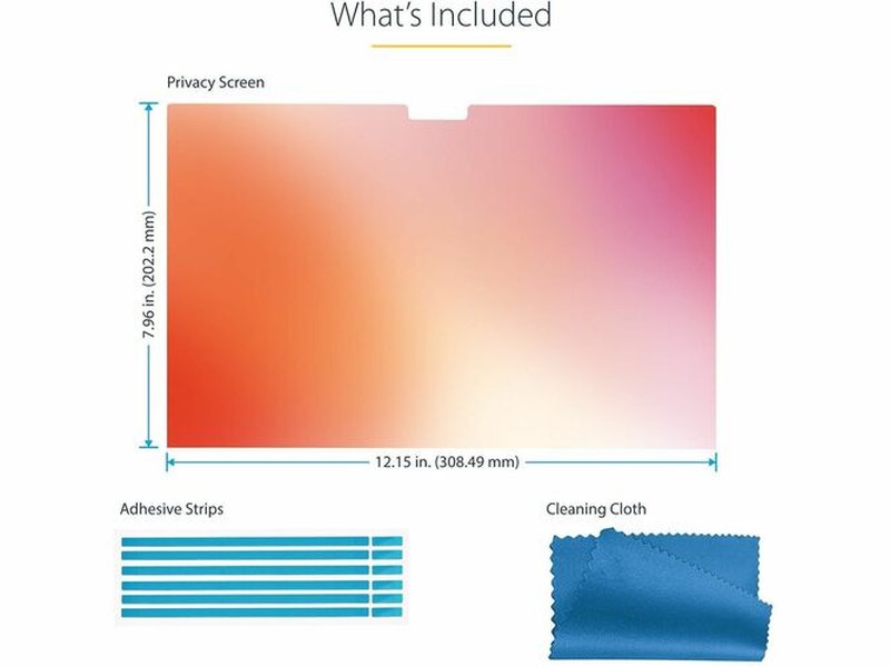 StarTech Plastic Anti-glare Privacy Screen Filter for 14" MacBook Pro