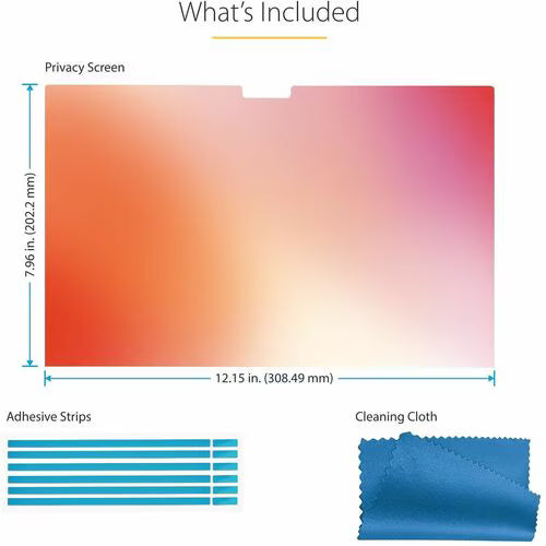 StarTech Plastic Anti-glare Privacy Screen Filter for 14" MacBook Pro
