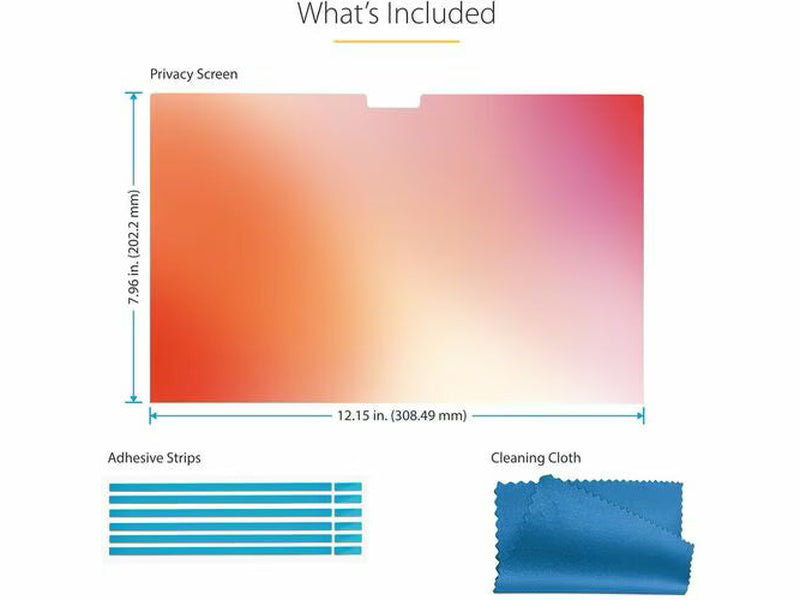 StarTech Plastic Anti-glare Privacy Screen Filter for 14" MacBook Pro