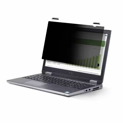 StarTech 13.3-inch 16:9 Flip-Up Privacy Screen with Touch, Anti-Glare Blue Light Filter, Laptop Monitor Screen Protector