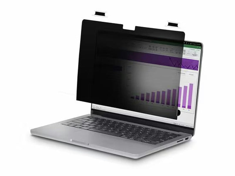 StarTech 13.3-inch Flip-Over Laptop Privacy Screen for MacBook Pro, Anti-Glare and Blue Light Reduction Privacy Filter, Screen Protector with +/- 30 Deg. View Angle