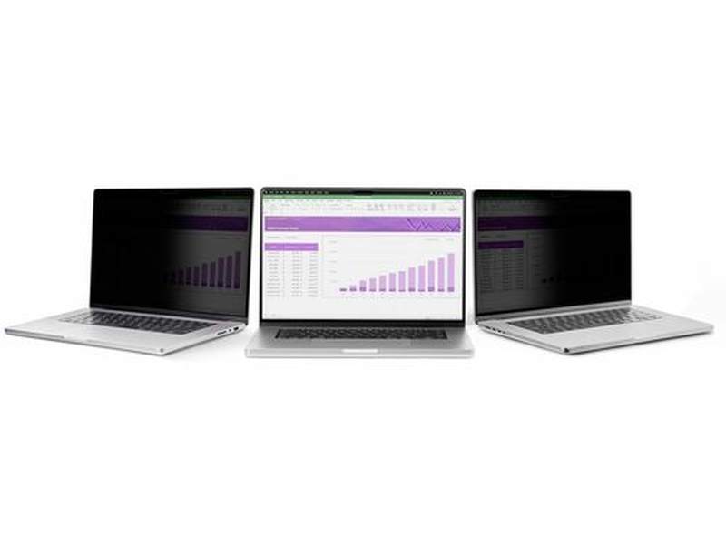 StarTech 15.6-inch 16:10 Flip-Up Privacy Screen with Touch, Anti-Glare Blue Light Filter, Laptop Monitor Screen Protector, +/- 30 Deg. View Angle