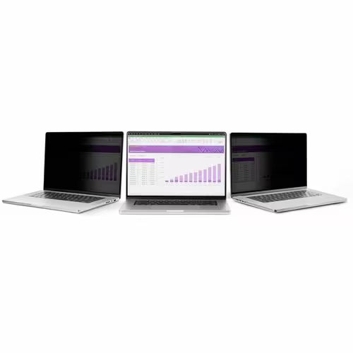 StarTech 14.1-inch 16:10 Flip-Up Privacy Screen with Touch, Anti-Glare Blue Light Filter, Laptop Monitor Screen Protector, +/- 30 Deg. View Angle