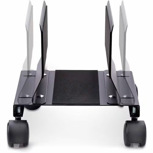 StarTech Computer Tower Cart, Rolling Mobile CPU Caddy on Wheels/Casters, Max Load 46.3lb/21kg, Adjustable PC Case Mount, Desktop Floor Stand, Steel Dolly