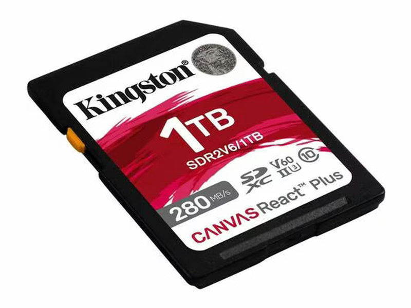 Kingston SDR2V6/1TB Canvas React Plus SDXC Card 1TB