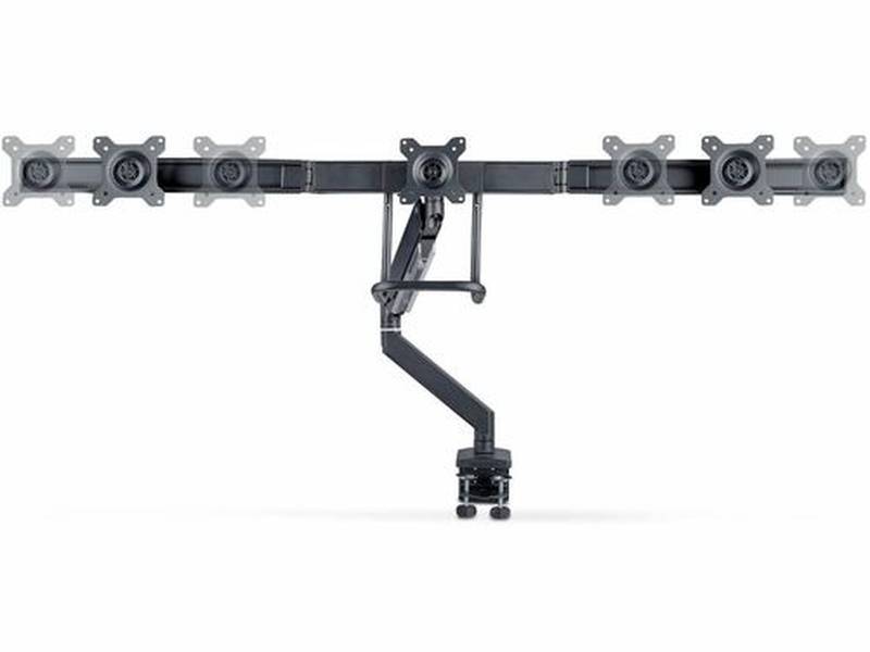 StarTech Crossbar Triple Monitor Desk Mount For Up To Three 27in Screens
