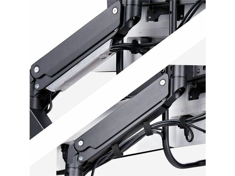 StarTech Crossbar Triple Monitor Desk Mount For Up To Three 27in Screens