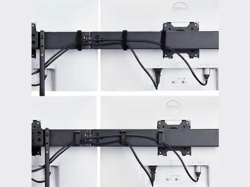 StarTech Crossbar Triple Monitor Desk Mount For Up To Three 27in Screens