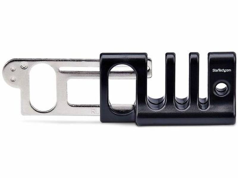 StarTech Peripheral Cable Anchor Lock, Secure Keyboard/Mouse For Shared Computer