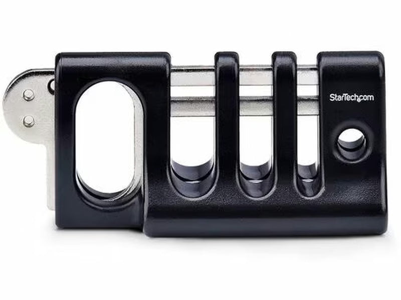 StarTech Peripheral Cable Anchor Lock, Secure Keyboard/Mouse For Shared Computer