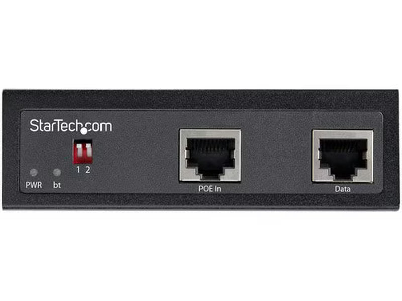 StarTech.com POESLT1G48V PoE Splitter - 48 V DC Output - 1 x PoE+ Input Port s - 1 x Ethernet, 1 x Terminal Block Output Port s