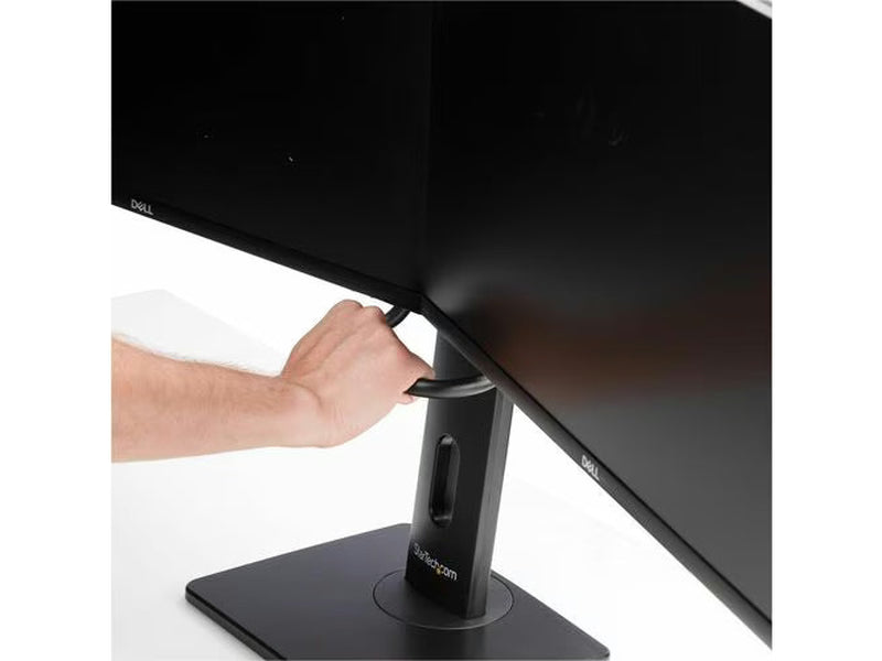StarTech Crossbar Dual Monitor Desk Stand For Double 27-inch Screens
