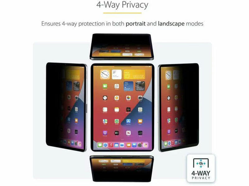 StarTech Plastic Anti-glare Privacy Screen Filter for Apple iPad Pro 3rd Generation