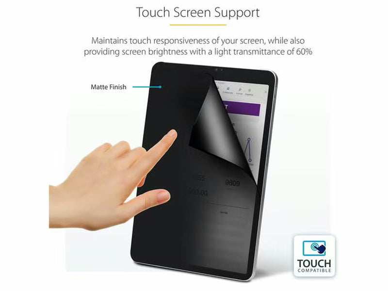 StarTech Plastic Anti-glare Privacy Screen Filter for Apple iPad Pro 3rd Generation