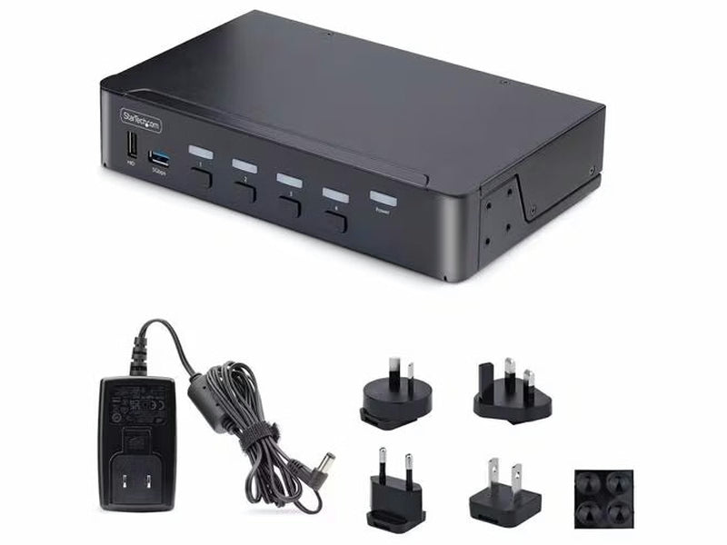 StarTech KVM Switchbox 8K 7680 x 4320, 10 x USB - USB 2.0, 5 x DisplayPort