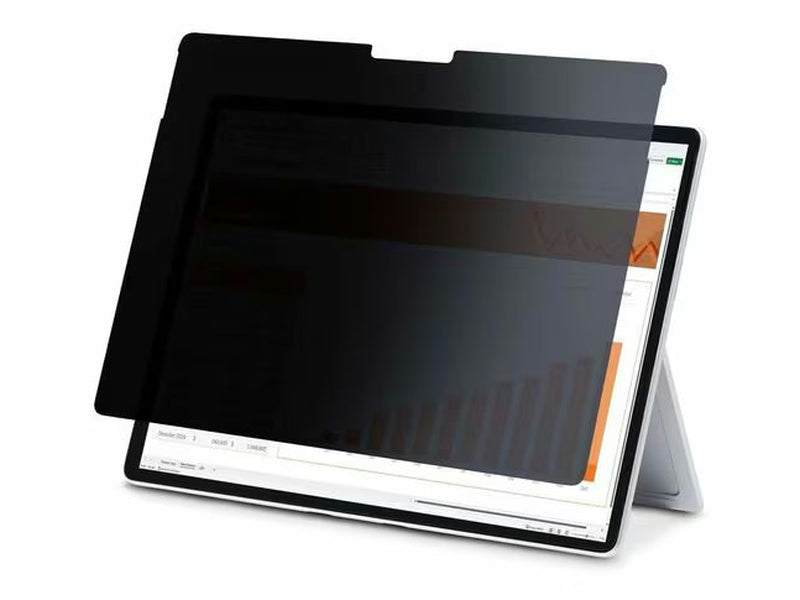 StarTech 4-Way Privacy Screen For 13-inch Surface Pro 8/9/X Laptop, Portrait/Landscape Modes, Touch-Enabled, +/- 30 Deg. View, Blocks up to 51% Blue Light, Anti-Glare