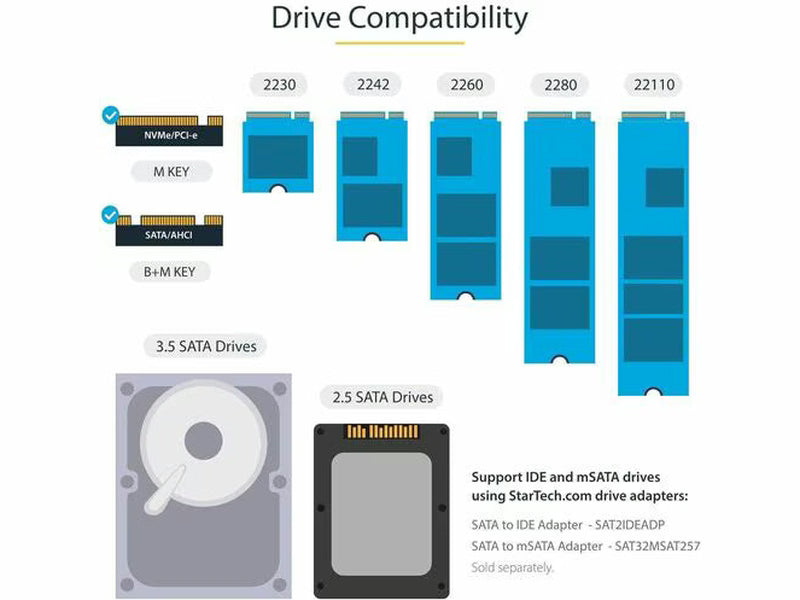 StarTech Hard Drive/Solid State Drive Duplicator - Standalone
