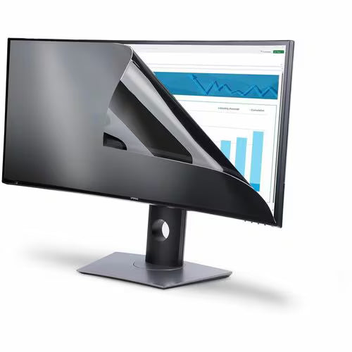StarTech Privacy Screen For Dell P3424WE Curved Ultrawide 21:9 Monitor, Double-Sided, Computer Desktop Monitor Screen Protector