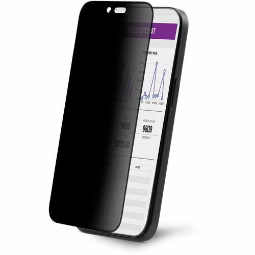 StarTech 4-Way 360 Privacy Screen For iPhone 16 Plus, Portrait/Landscape, Touch-Enabled, Tempered Glass Protector