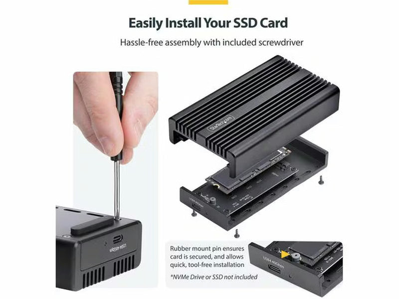 StarTech USB4 M.2 NVMe Enclosure