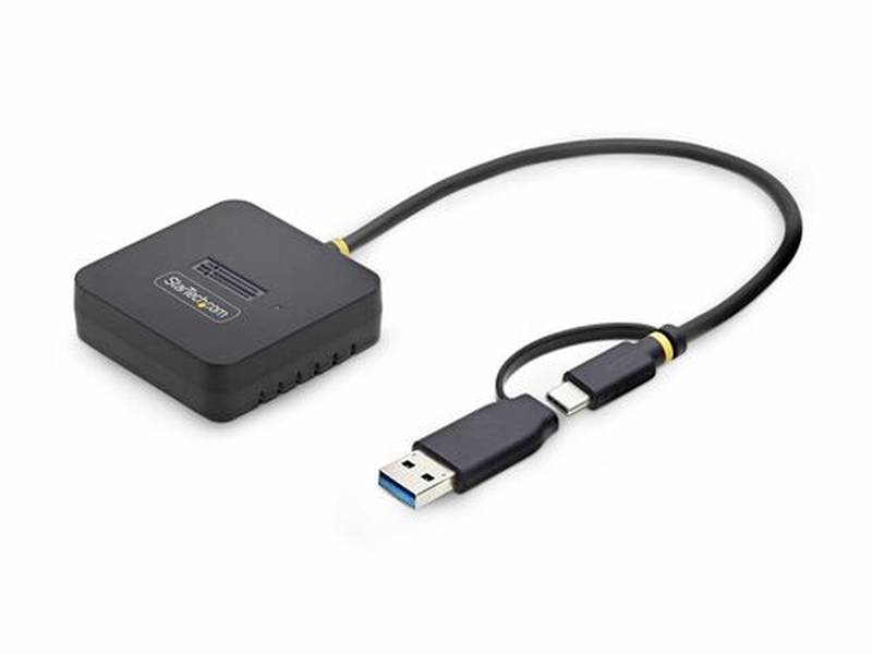 StarTech USB-C/USB-A to M.2 NVMe Dock Adapter, 10Gbps, Tool-Free External M.2 NVMe SSD Reader
