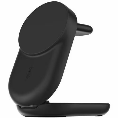 Belkin UltraCharge 3-in-1 Foldable Magnetic Charger w/ Qi2 25W +USB-C Wall Charger 45W +USB-C Cable 15M -Black WIZ037auBK , $2500CEW, 2YR