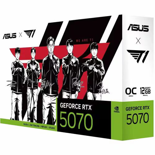 ASUS T1 GeForce RTX 5070 12GB GDDR7 OC Edition