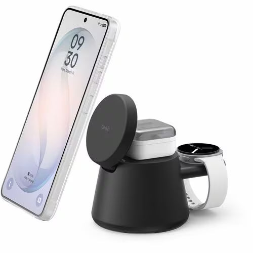 Belkin UltraCharge WIZ052 15V Input Induction Charger For Smartphone, Smartwatch, iPhone
