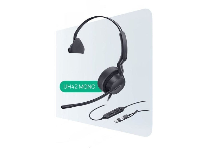 Yealink UH42 Dual UC USB-C/A Unified Communications USB Wired Headset